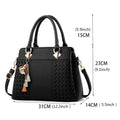 Handbags for Women Xhshgfbi,Women Handbags Roomy Fashion Tote Leather Bag Ladies Purse Satchel Shoulder Bags Black Bag