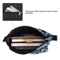 HAWEE Crossbody Bag for Women - Multi-pocket Shoulder Bag Lightweight Messenger Bag Casual printed Purse Handbag Travel Bag
