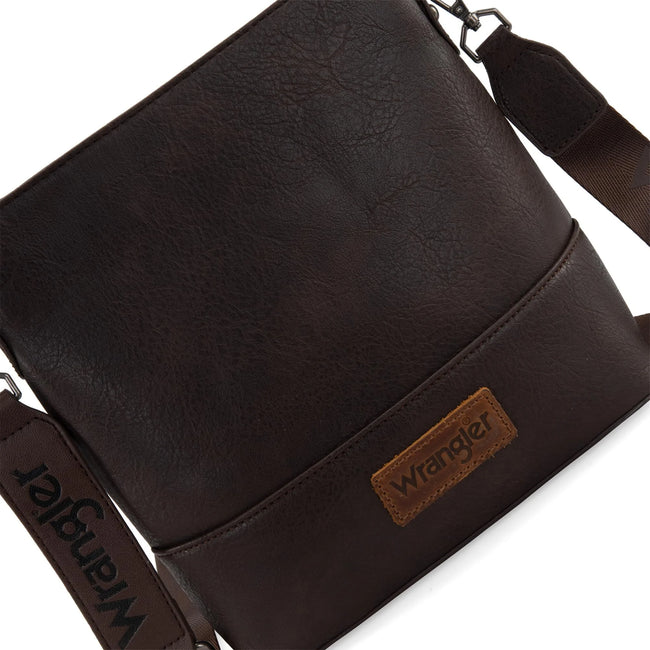 Wrangler Crossbody Purses for Women Two Tone Crossbody Bags Women Purses and Handbags