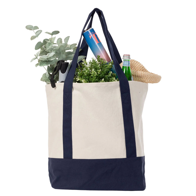 Planet E Canvas Tote Bag, Reusable Grocery Bag, Shopping Bag Eco-Friendly