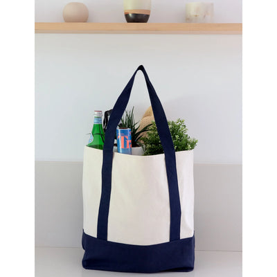 Planet E Canvas Tote Bag, Reusable Grocery Bag, Shopping Bag Eco-Friendly