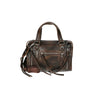 Madden NYC Women's Soft Zipper Satchel Handbag, Brown