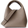 HLSOHJP Small Genuine Leather Crossbody Bags Hobo Purse for Women Shoulder Bucket Bag Luxury Designer Handbag Satchels