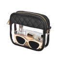 Clear Crossbody Bag Stadium Approved, Clear Bag for Stadium Events, Small Clear Purses for Women Stadium Crossbody