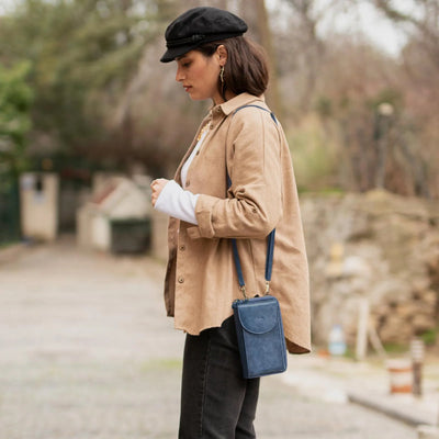 S-ZONE Small Crossbody Bags for Women Cell Phone Purse RFID Blocking Wallet Purses with Credit Card Slots