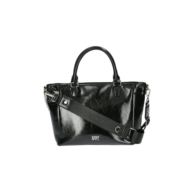 Madden NYC Women's Top Handle Satchel Handbag, Black