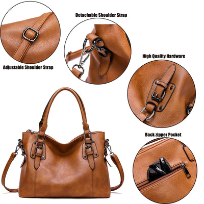 GAEKEAO Hobo Bags for Women Handbags Purse Ladies Leather Shoulder Bag Crossbody Purses